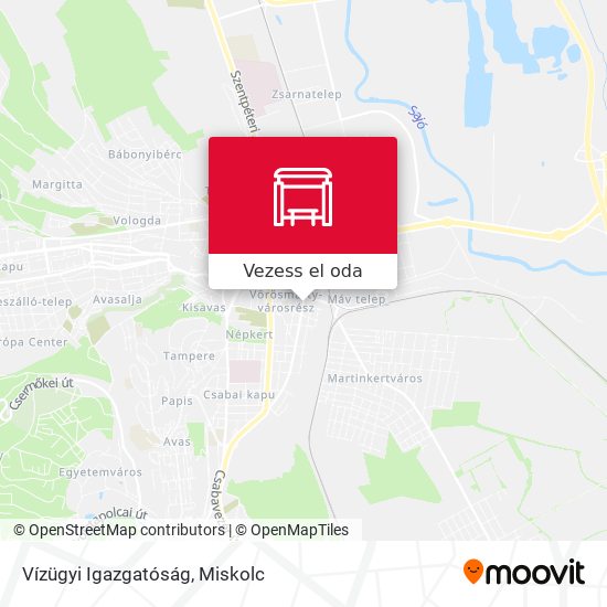 Vízügyi Igazgatóság térkép