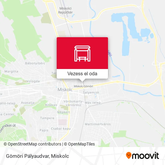 Gömöri Pályaudvar térkép