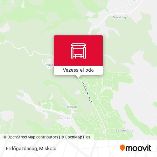 Erdőgazdaság térkép