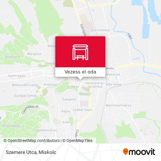 Szemere Utca térkép