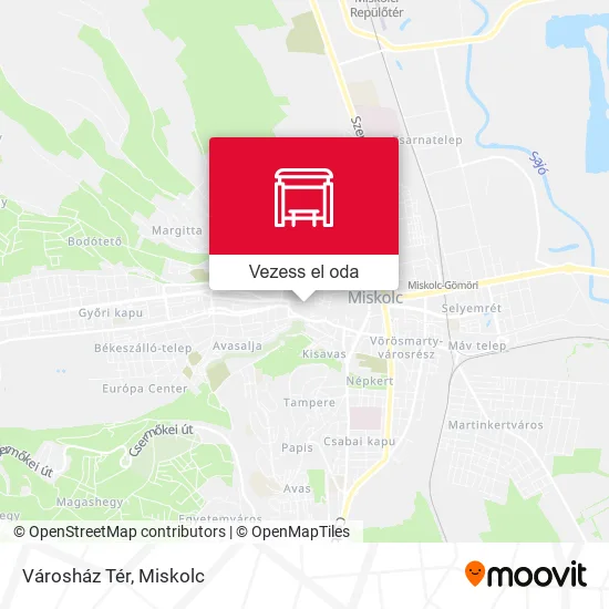 Városház Tér térkép