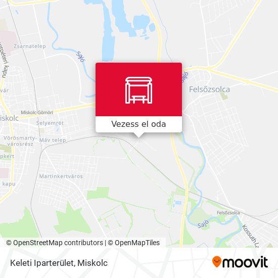 Keleti Iparterület térkép