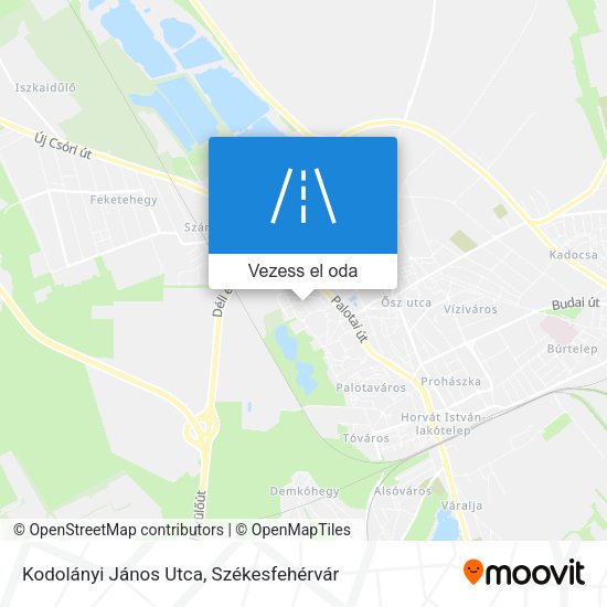 Kodolányi János Utca térkép