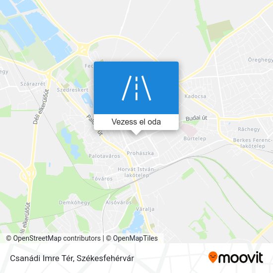 Csanádi Imre Tér térkép