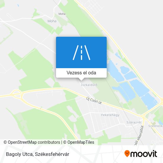 Bagoly Utca térkép