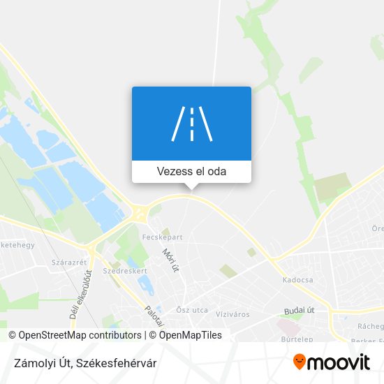 Zámolyi Út térkép