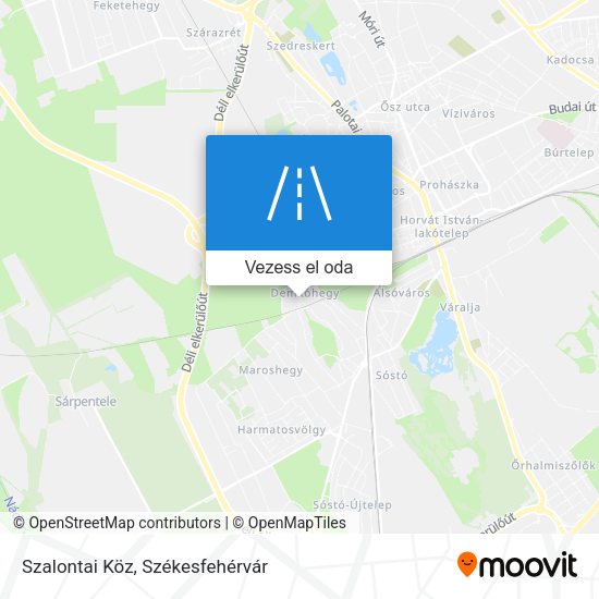 Szalontai Köz térkép