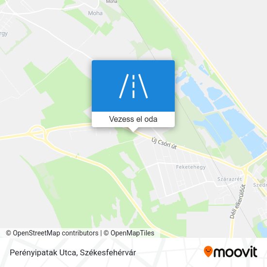 Perényipatak Utca térkép