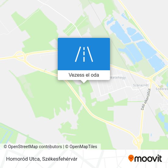 Homoród Utca térkép