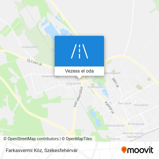 Farkasvermi Köz térkép