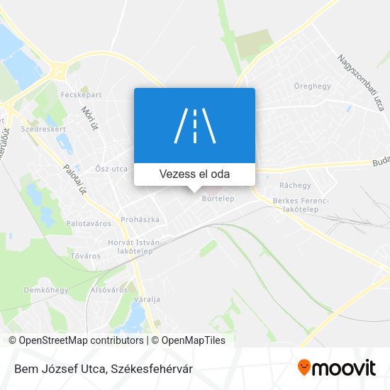 Bem József Utca térkép