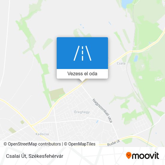 Csalai Út térkép