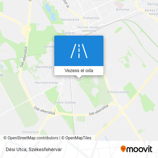 Dési Utca térkép