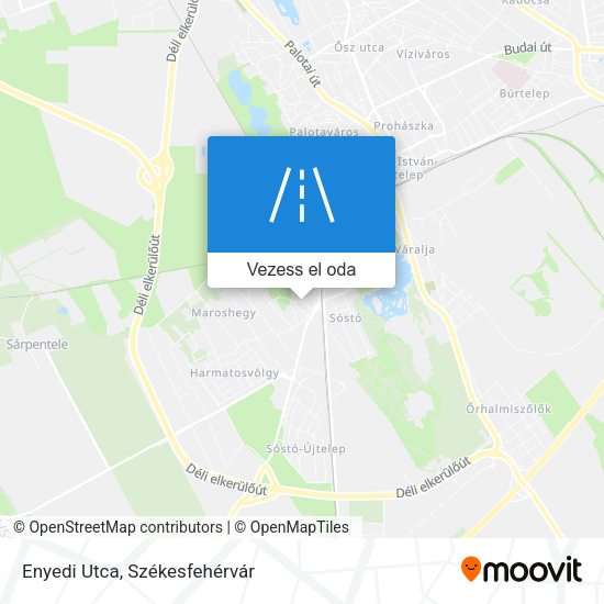 Enyedi Utca térkép
