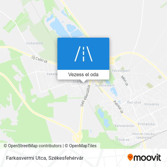 Farkasvermi Utca térkép
