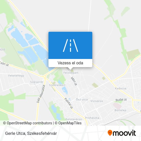 Gerle Utca térkép