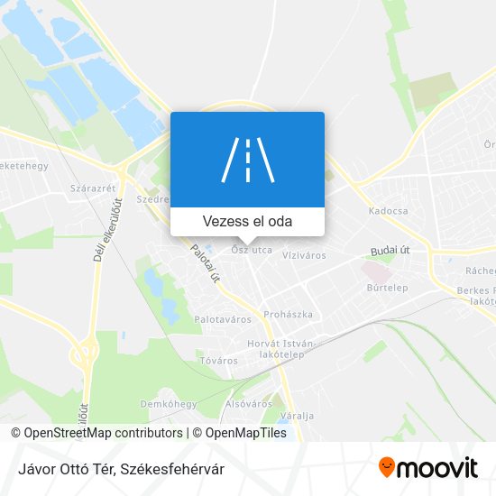 Jávor Ottó Tér térkép
