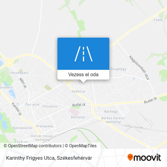 Karinthy Frigyes Utca térkép