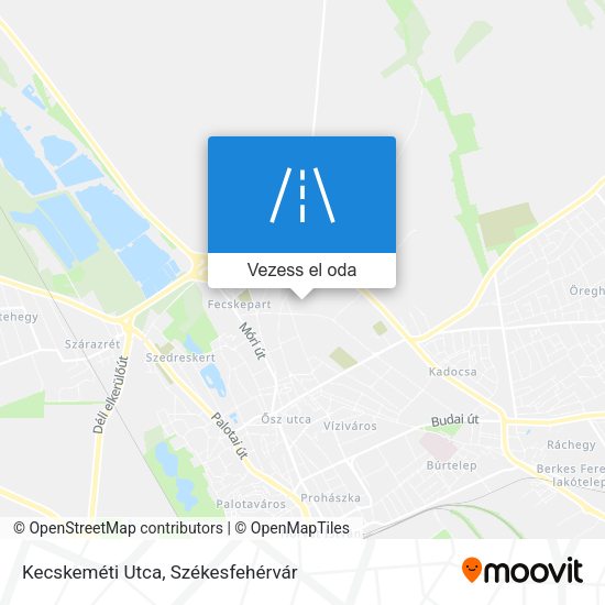 Kecskeméti Utca térkép