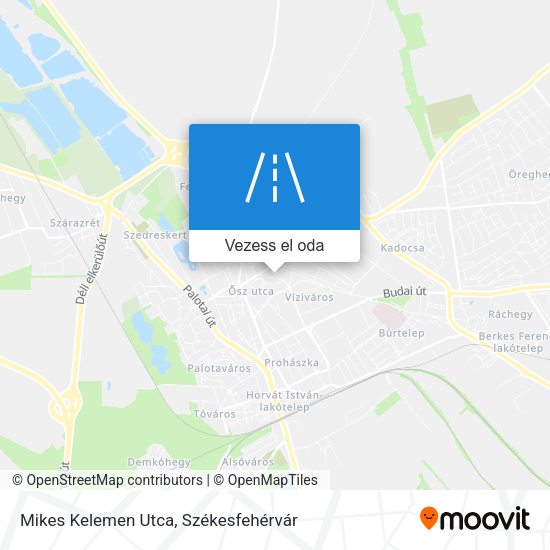Mikes Kelemen Utca térkép