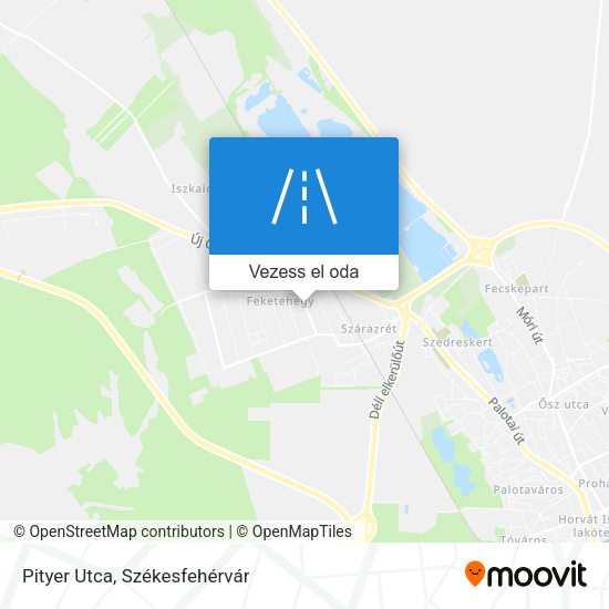 Pityer Utca térkép