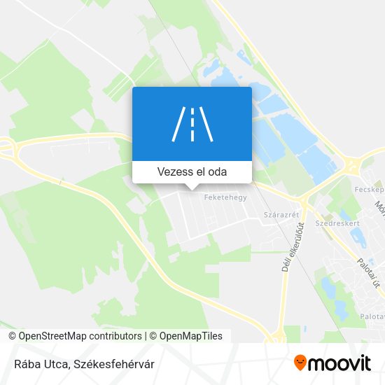 Rába Utca térkép