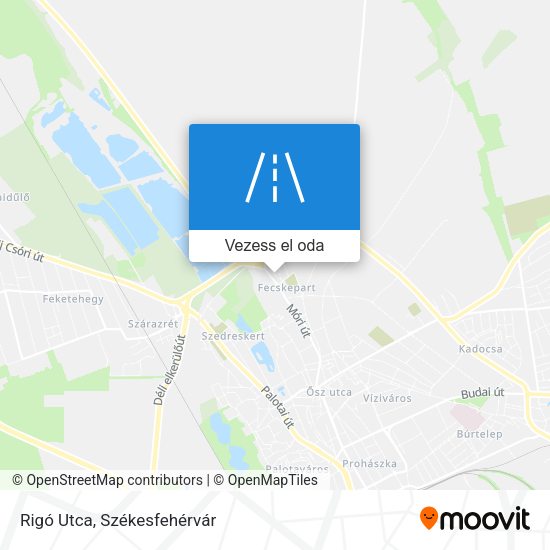 Rigó Utca térkép