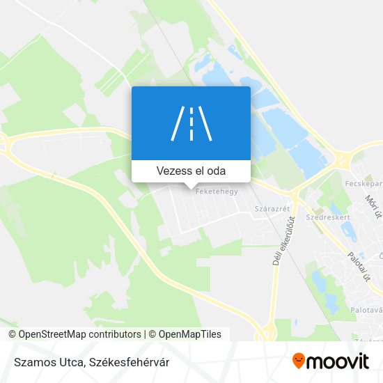 Szamos Utca térkép