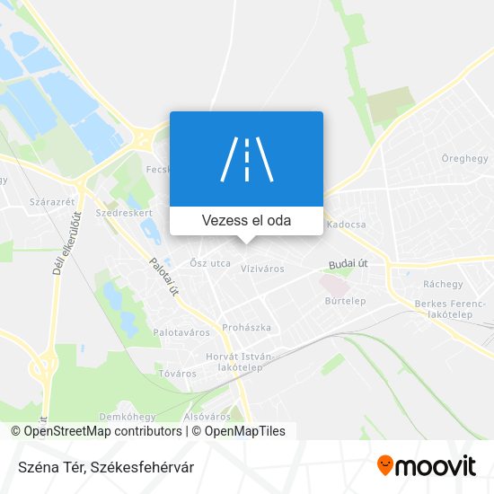 Széna Tér térkép