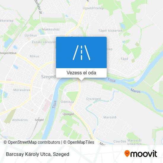 Barcsay Károly Utca térkép