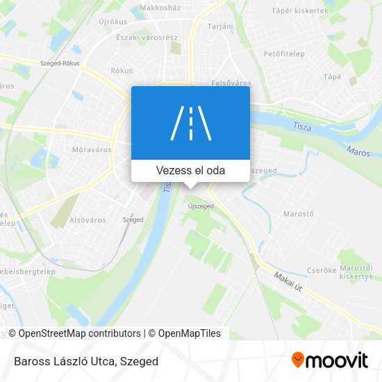 Baross László Utca térkép