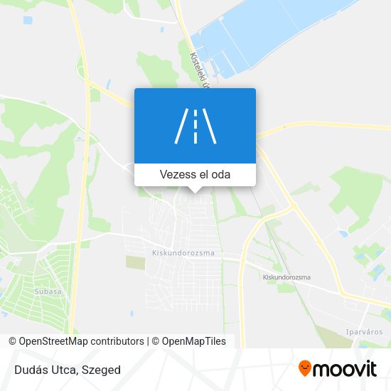Dudás Utca térkép
