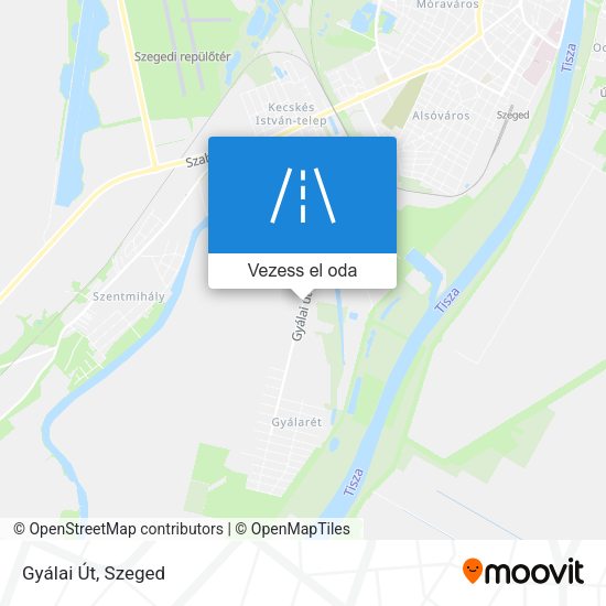 Gyálai Út térkép