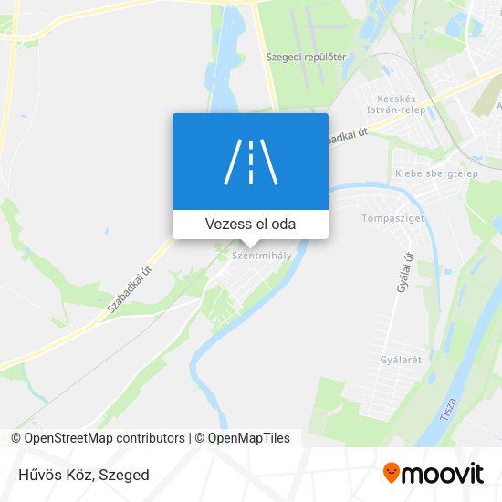 Hűvös Köz térkép