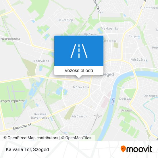Kálvária Tér térkép