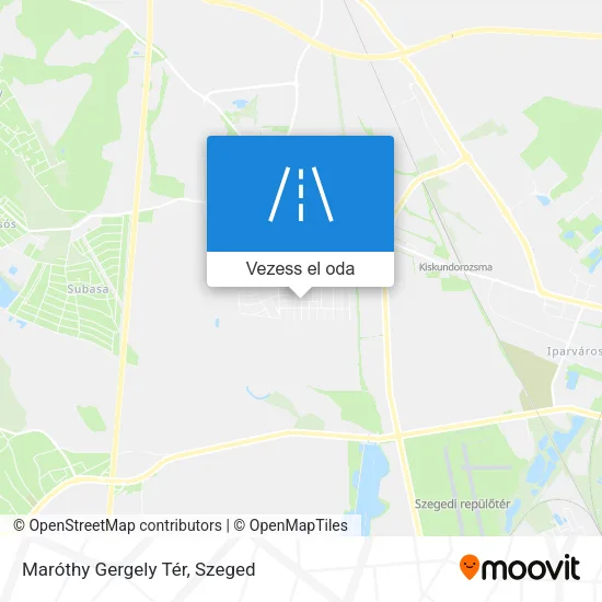 Maróthy Gergely Tér térkép