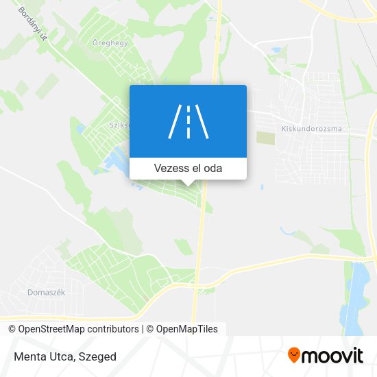 Menta Utca térkép