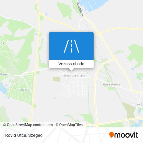 Rövid Utca térkép