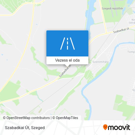 Szabadkai Út térkép
