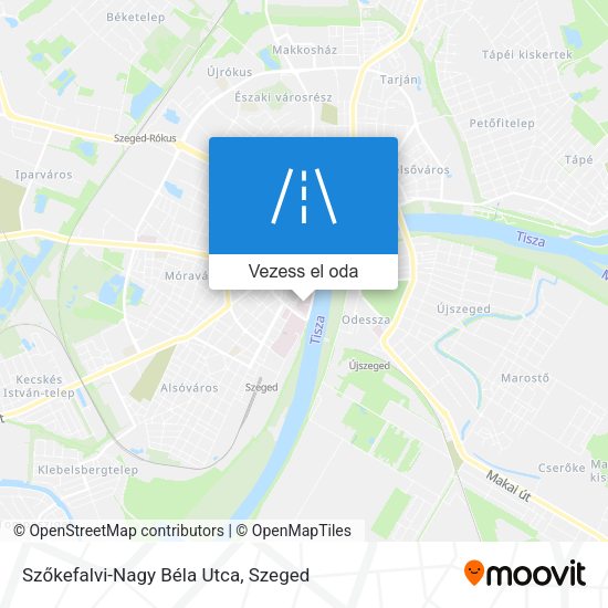 Szőkefalvi-Nagy Béla Utca térkép