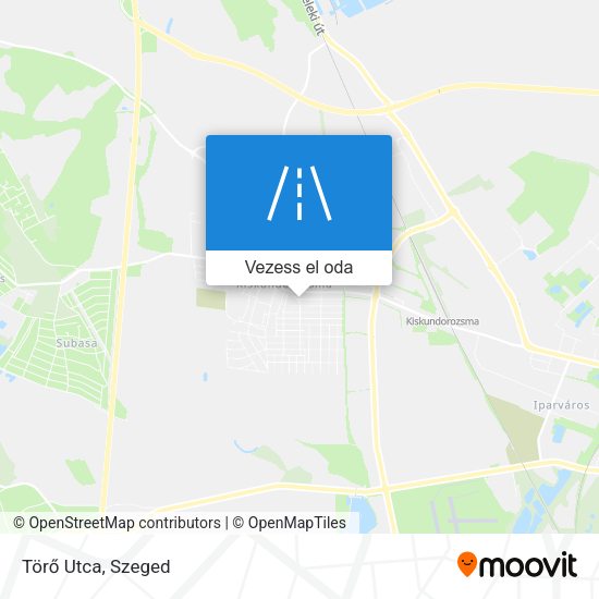 Törő Utca térkép