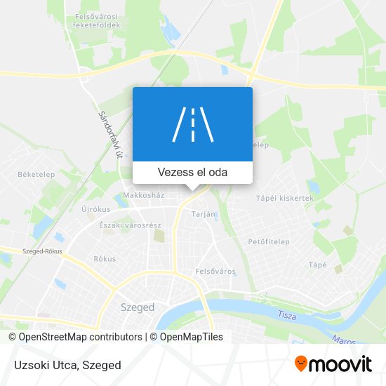 Uzsoki Utca térkép