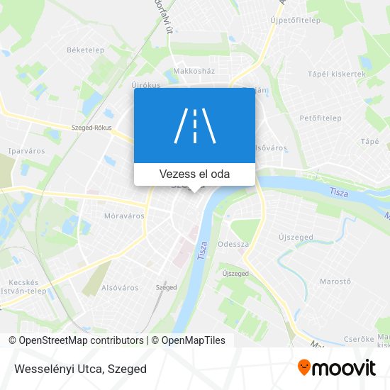 Wesselényi Utca térkép