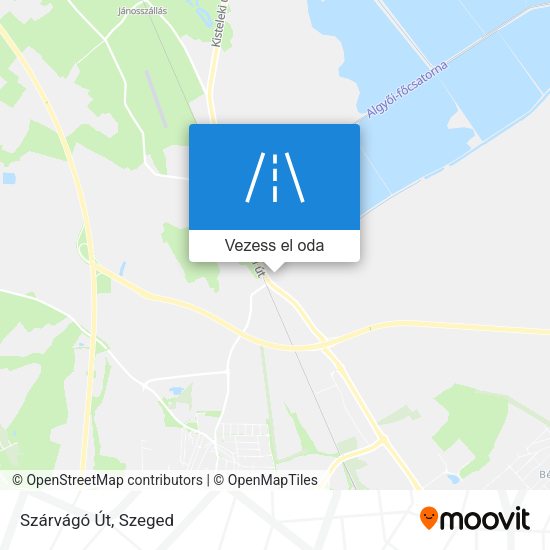 Szárvágó Út térkép
