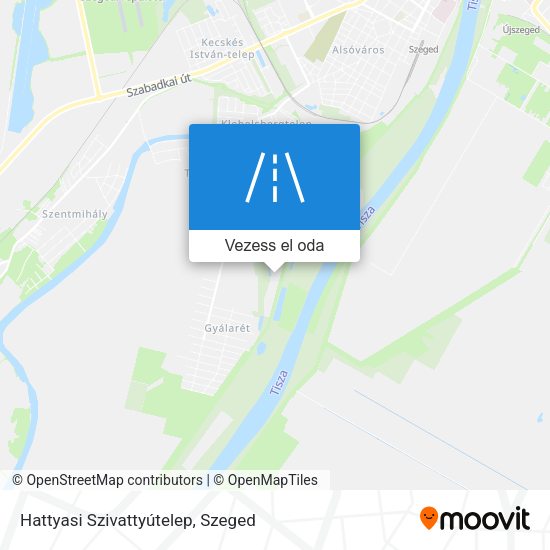 Hattyasi Szivattyútelep térkép