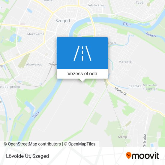 Lövölde Út térkép
