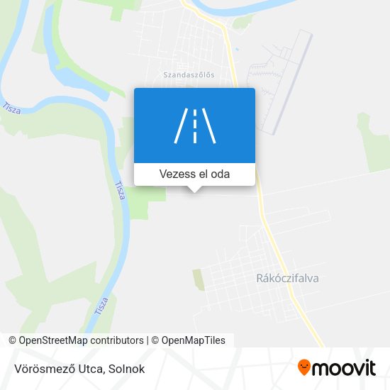 Vörösmező Utca térkép
