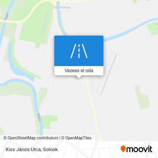 Kiss János Utca térkép