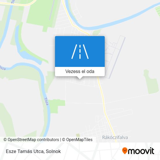Esze Tamás Utca térkép
