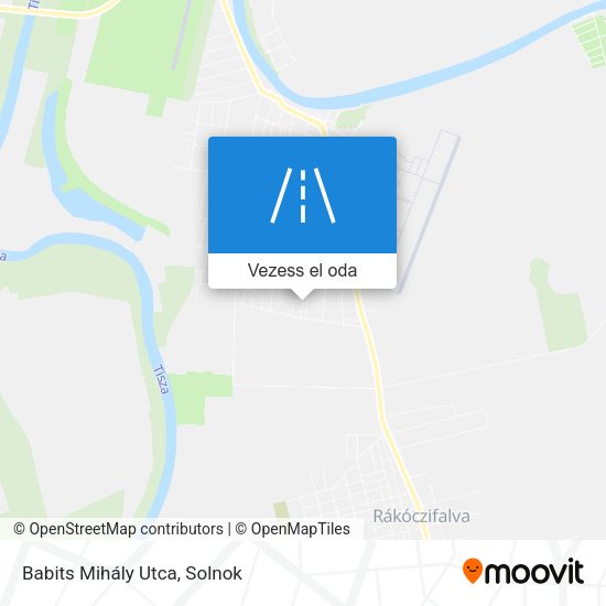 Babits Mihály Utca térkép